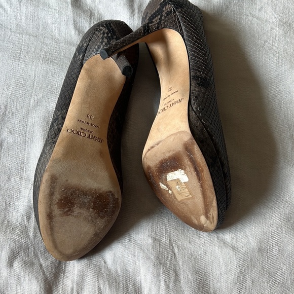 Jimmy Choo London size 39 Leather heels - Picture 6 of 9